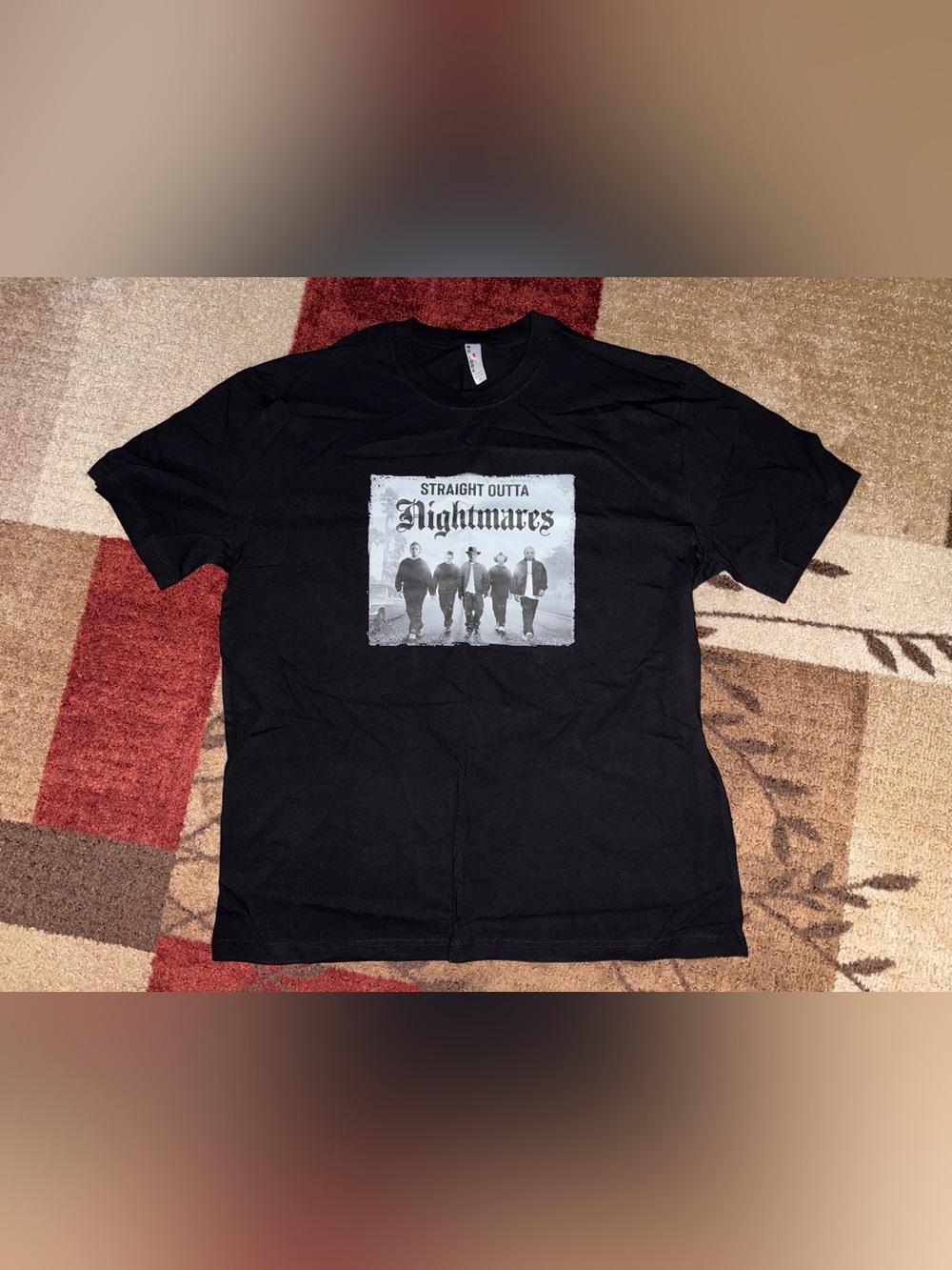 “Straight Out of Nightmares” Halloween Graphic Tee- Size XXL New